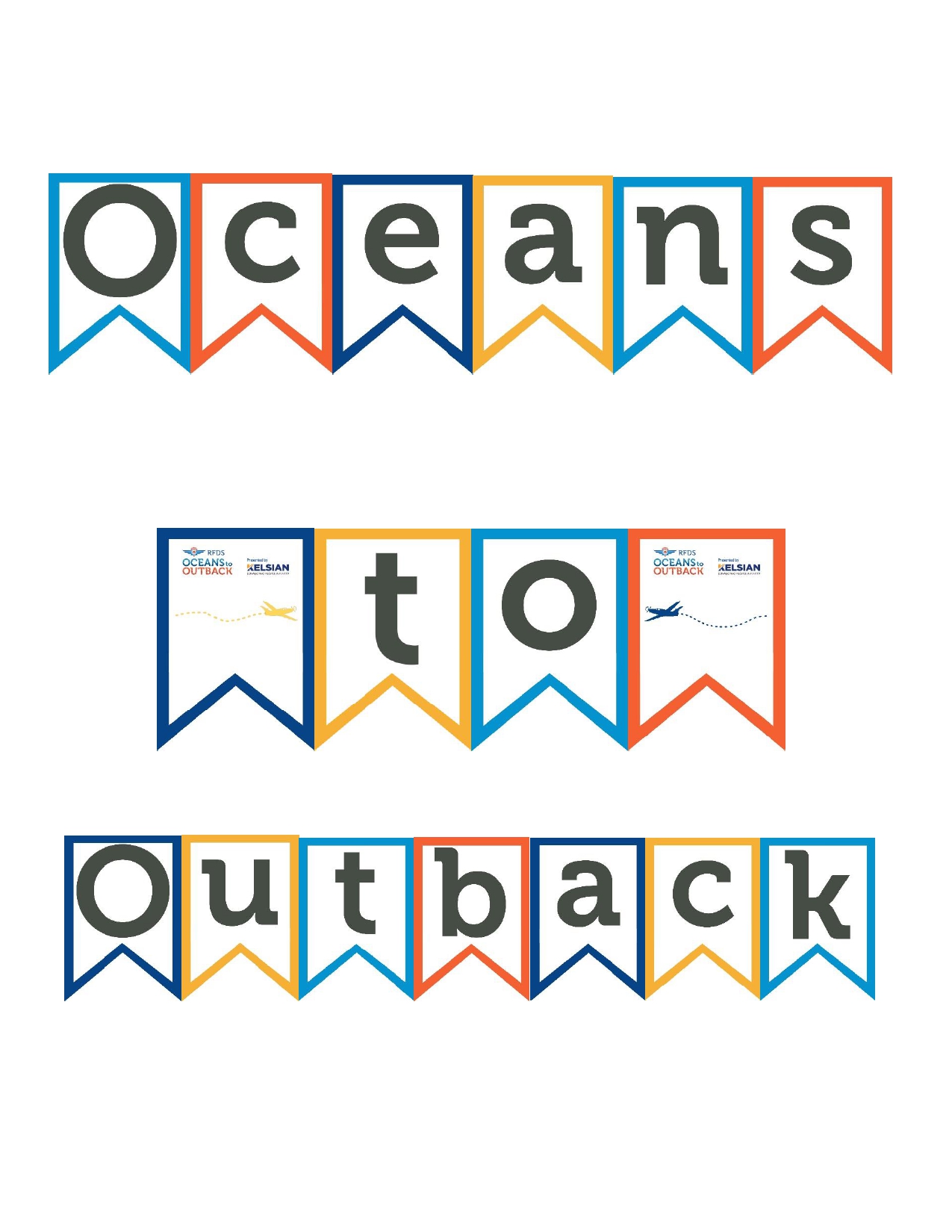 Oceans to Outback - Bunting
